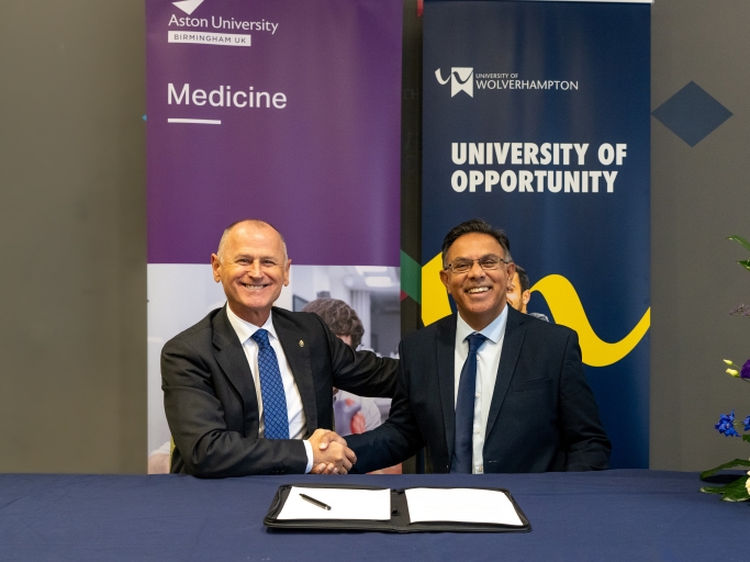 Aston University partners with the University of Wolverhampton to establish the Black Country Medical School